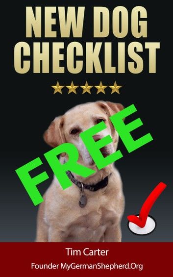 New Dog Checklist