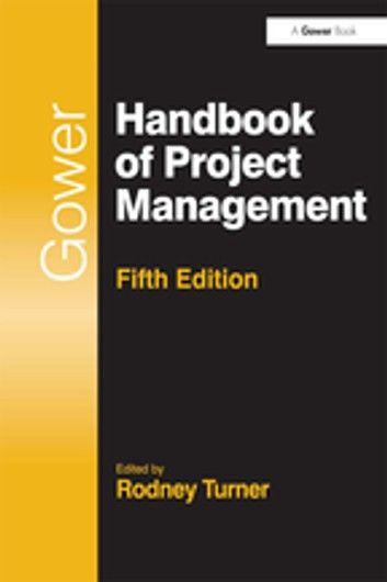 Gower Handbook of Project Management.