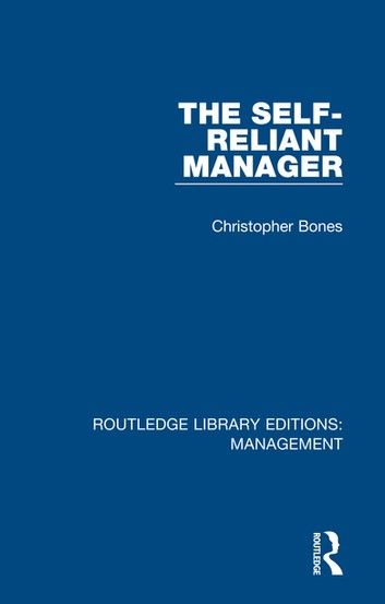 The Self-Reliant Manager