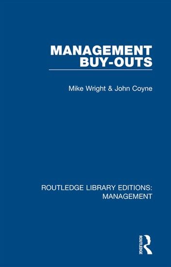 Management Buy-Outs