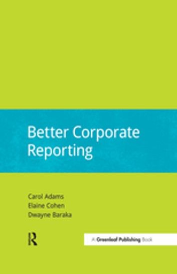 Better Corporate Reporting