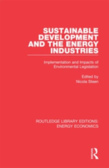 Sustainable Development and the Energy Industries