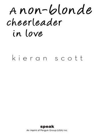 A Non-Blonde Cheerleader in Love