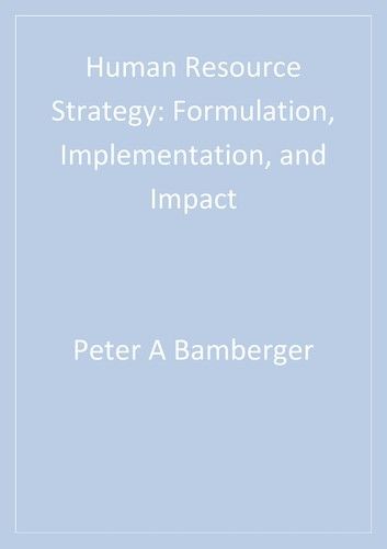 Human Resource Strategy