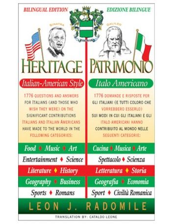 Heritage Italian-American Style/Patrimonio Italo Americano