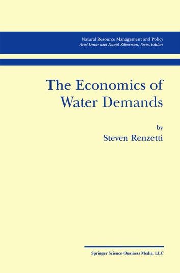 The Economics of Water Demands