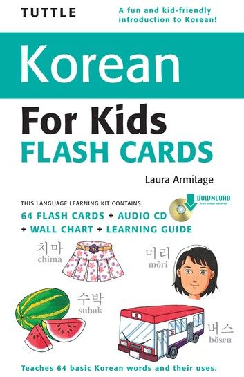 Tuttle Korean for Kids Flash Cards Kit