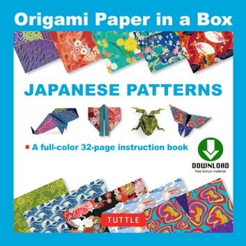 Origami Paper in a Box - Japanese Patterns