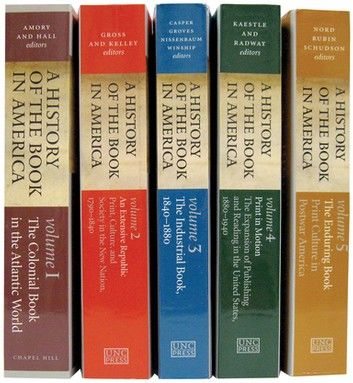 A History of the Book in America, 5-volume Omnibus E-book