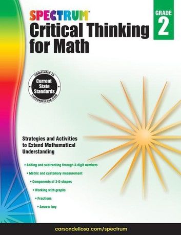 Spectrum Critical Thinking for Math- Grade 2【金石堂、博客來熱銷】