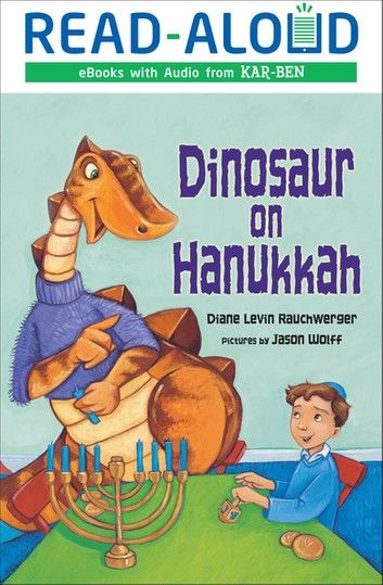 Dinosaur on Hanukkah