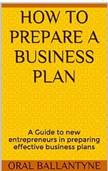 How to prepare a business plan