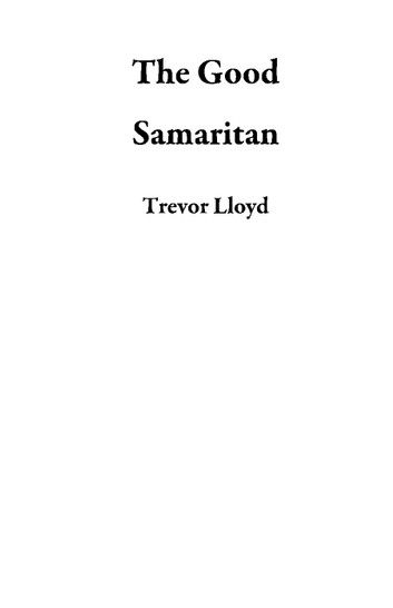 The Good Samaritan