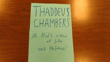 Thaddeus Chambers: A kid\