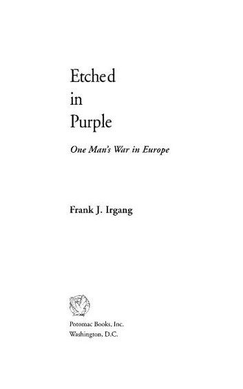 Etched in Purple