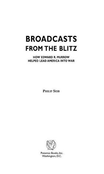 Broadcasts from the Blitz