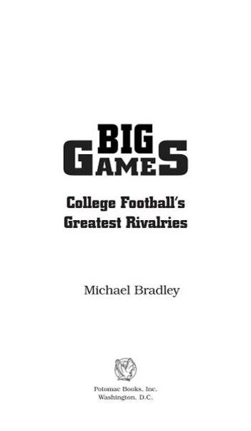 Big Games: College Football\