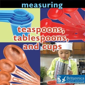 Measuring: Teaspoons, Tablespoons, and Cups