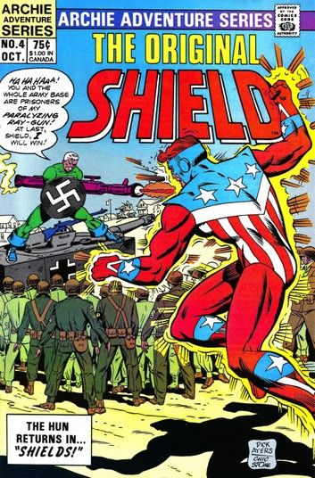 The Original Shield: Red Circle #4