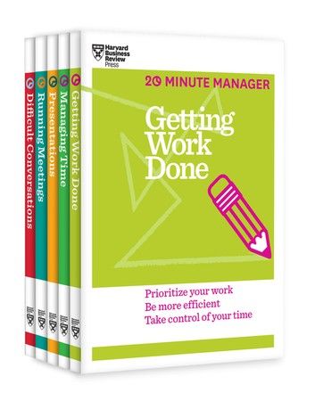 The HBR Essential 20-Minute Manager Collection (5 Books) (HBR 20-Minute Manager Series)