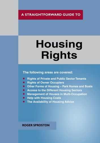 A Straightforward Guide to Housing Rights Revised Ed. 2018