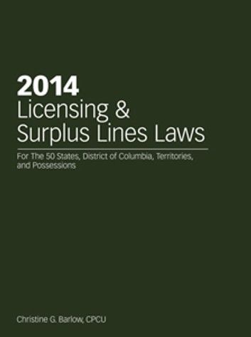 2014 Licensing & Surplus Lines Laws