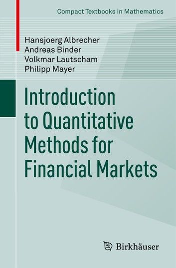 Introduction to Quantitative Methods for Financial Markets