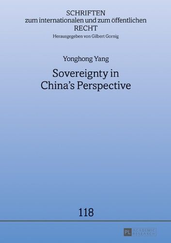 Sovereignty in China’s Perspective