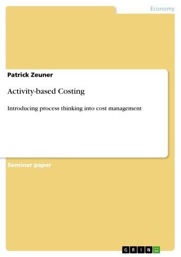 Activity-based Costing