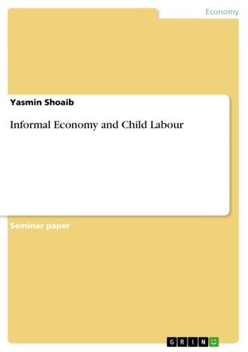 Informal Economy and Child Labour