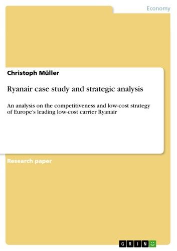 Ryanair case study and strategic analysis