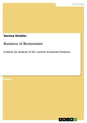 Business of Restaurants