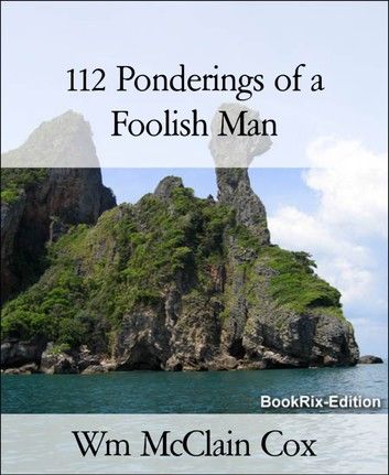 112 Ponderings of a Foolish Man