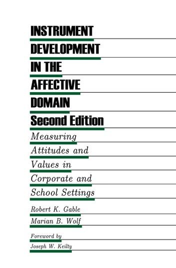 Instrument Development in the Affective Domain