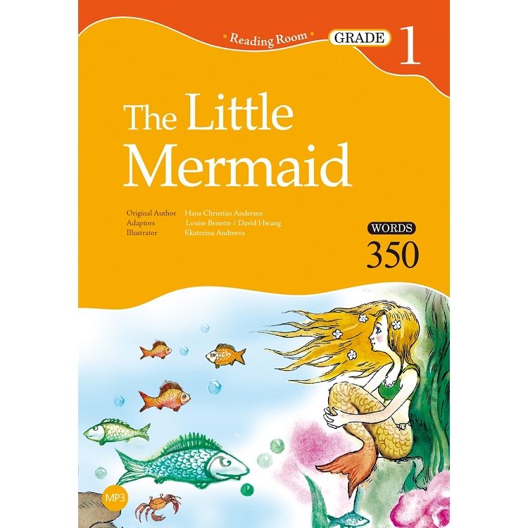 The Little Mermaid【Grade 1】（25K+1MP3）【金石堂、博客來熱銷】