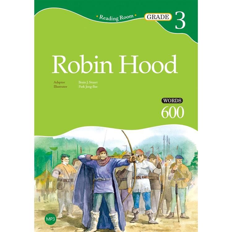 Robin Hood【Grade 3】（2nd Ed.）（25K經典文學改寫讀本+1MP3）