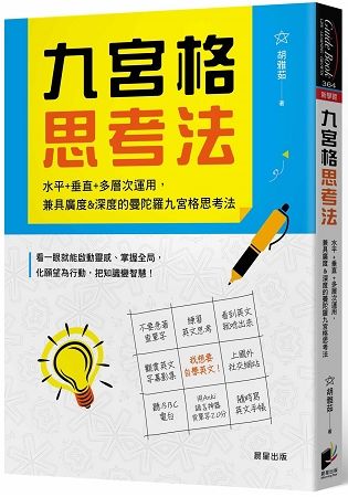 九宮格思考法：水平+垂直+多層次運用，兼具廣度&深度的曼陀羅九宮格思考法