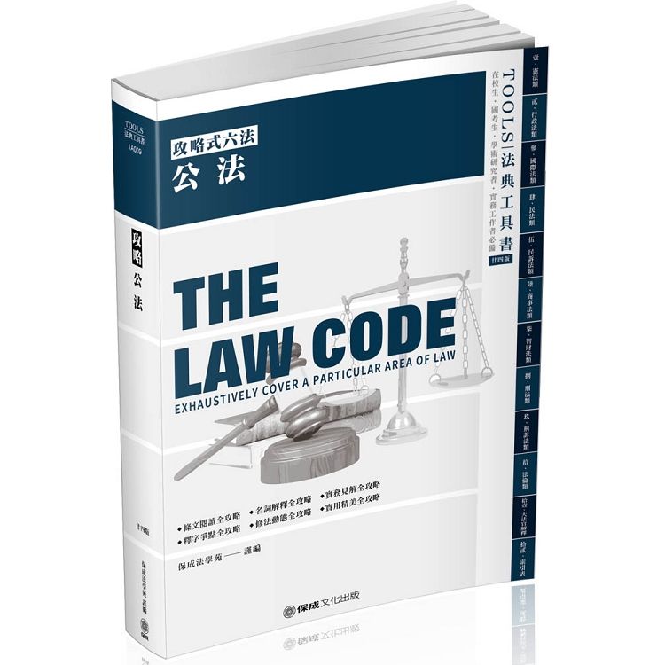 攻略公法-24版-2020法律法典工具書（保成）