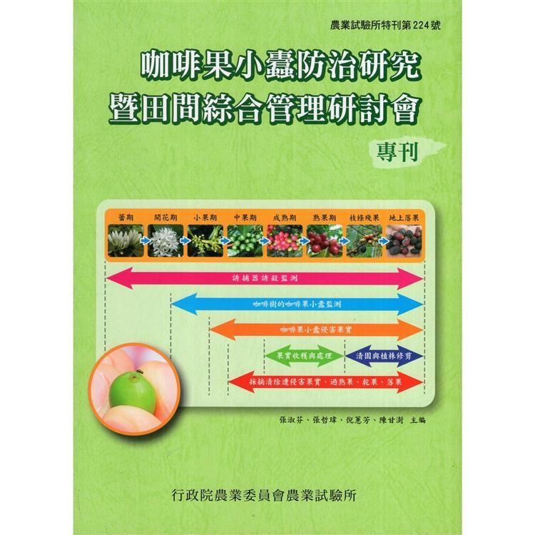 咖啡果小蠹防治研究暨田間綜合管理研討會專刊