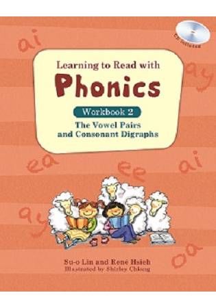 Learning to Read with Phonics：Workbook 2 母音組和特殊子音的發音練習本(CDs)