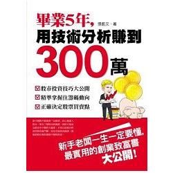 畢業5年，用技術分析賺到300萬