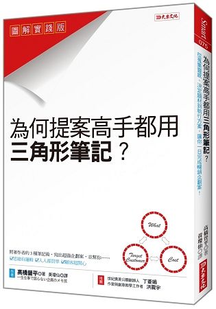 為什麼提案高手都用三角形筆記？：從蒐集靈感、決定題材到執行方案，讓你一日完成暢銷企劃案！