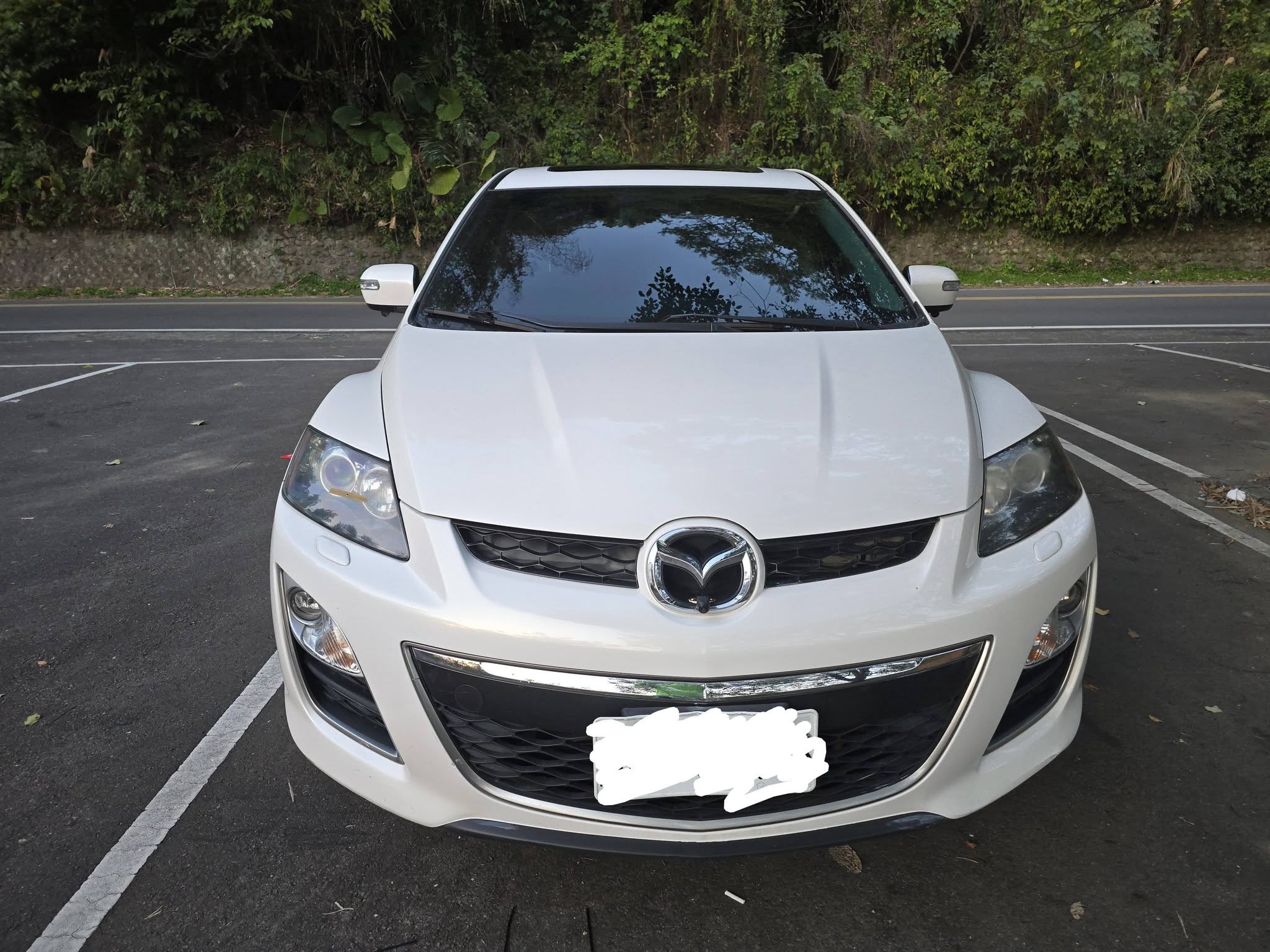 2012年 馬自達 CX-7   2.3L 238匹最大馬力 35.7kgm扭力 六速手自排 AWD四輪驅動 恆溫 天窗 電動椅 I key 環景系統 動力十足的車 享受開車樂趣 稅金也很省 行動 line 0935116634  第6張相片