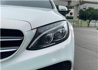 2016年C300 4傳 正AMG  全車包膜 ：白變粉 電話 0909068733 同line  第10張縮圖