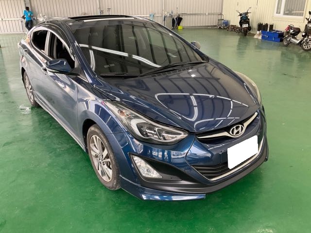 2015 現代 ELANTRA 藍色 1.8L 7.9萬公里 NT$130,000  第1張相片