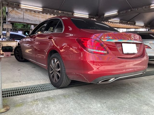 2017 Mercedes-Benz c200 2.0l 5.8萬公里 NT$350,000 有第三方認證，無待修、無泡水、無事故、三大保固  LINE:PT0974  #汽車#中古車#新車#原廠#代理商#貿易商#新古車#買車#賣車#五股  第2張相片