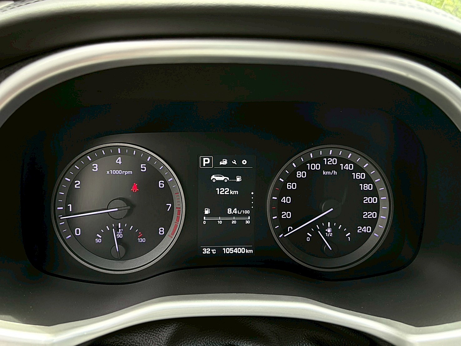 2018 HYUNDA TUCSON 尊貴Turbo 原廠保養 盲點 電話:0963070555同LINE  第4張相片