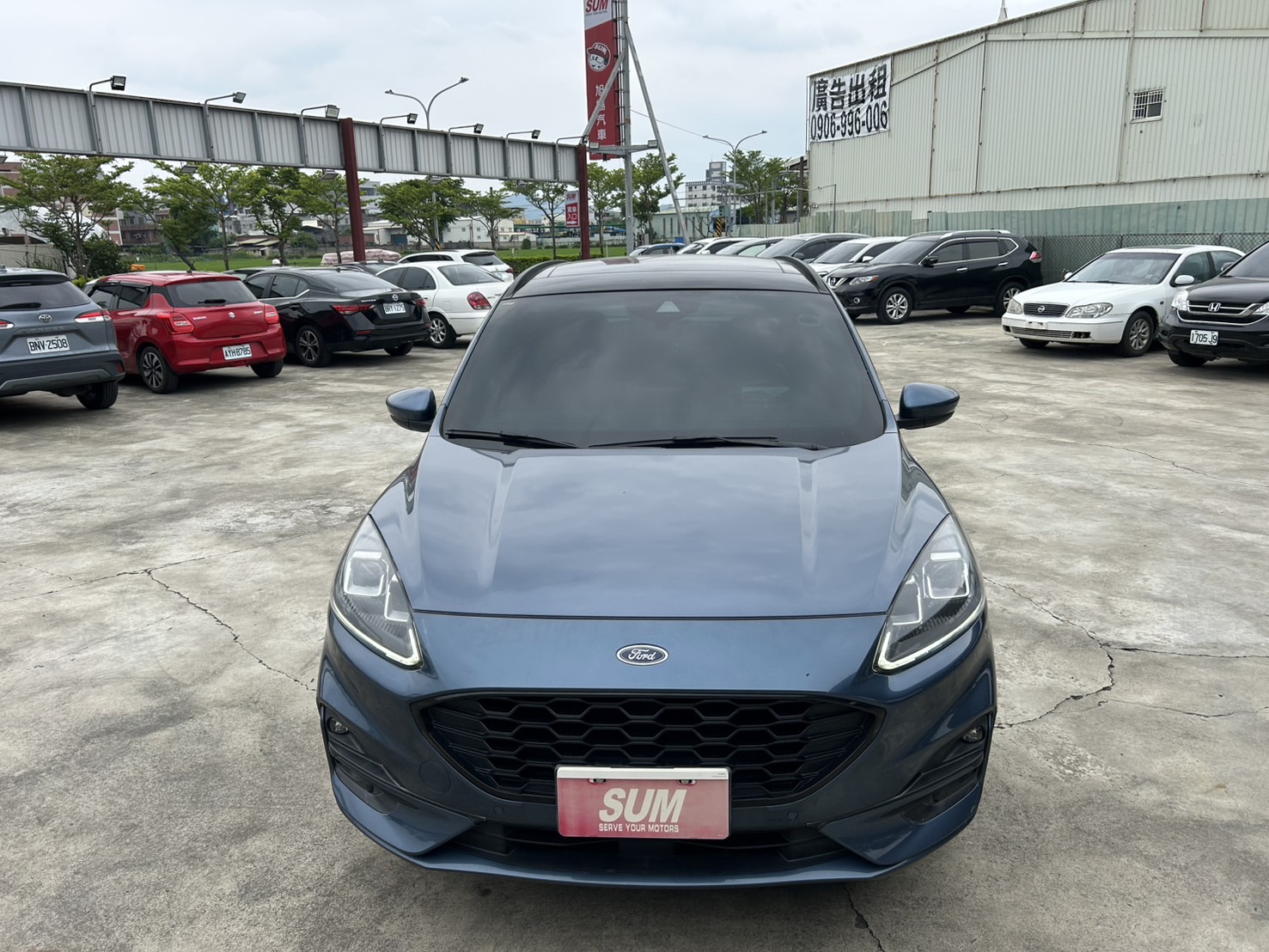 Ford Kuga 2020款 EcoBoost 250 AWD 頂規旗艦型 藍色 原版件 原廠保養紀錄  第2張相片