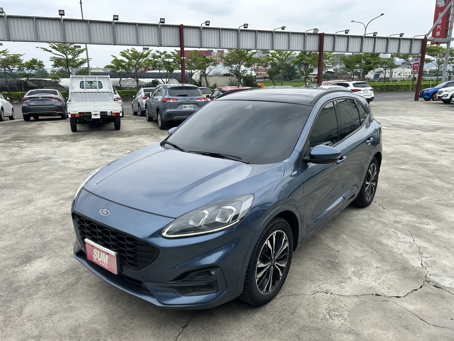 Ford Kuga 2020款 EcoBoost 250 AWD 頂規旗艦型 藍色 原版件 原廠保養紀錄  第3張相片