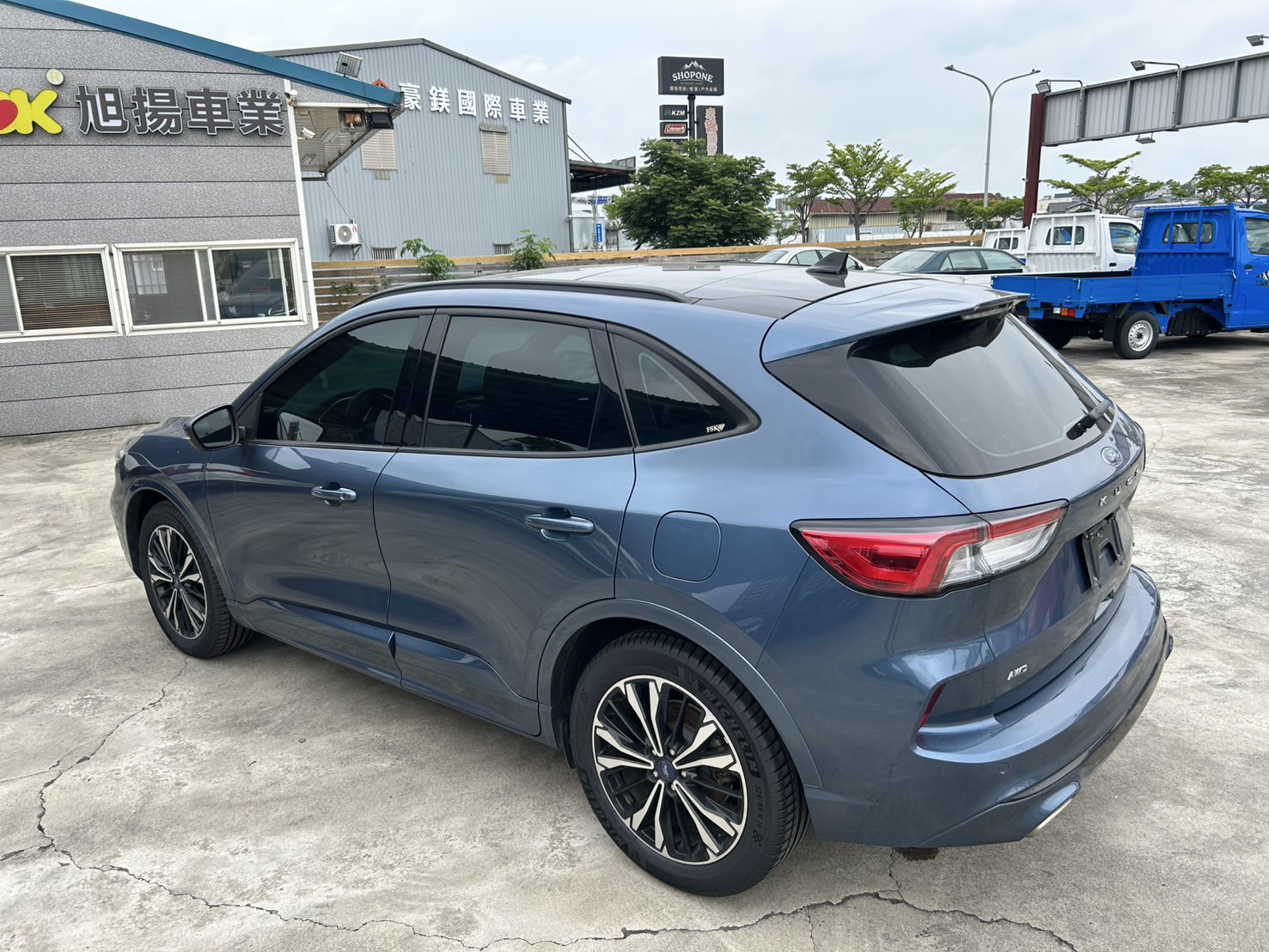 Ford Kuga 2020款 EcoBoost 250 AWD 頂規旗艦型 藍色 原版件 原廠保養紀錄  第5張相片